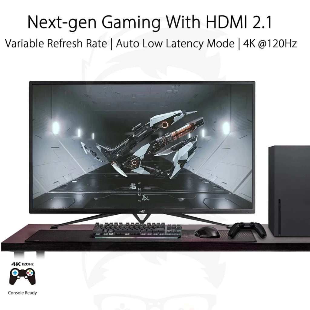 ASUS ROG Strix XG43UQ 43” 4K HDR 144Hz 1ms HDR HDMI 2.1 Sync & FreeSync™ ASUS ROG Strix XG43UQ 43” 4K HDR 144Hz 1ms HDR HDMI 2.1 Sync & FreeSync™